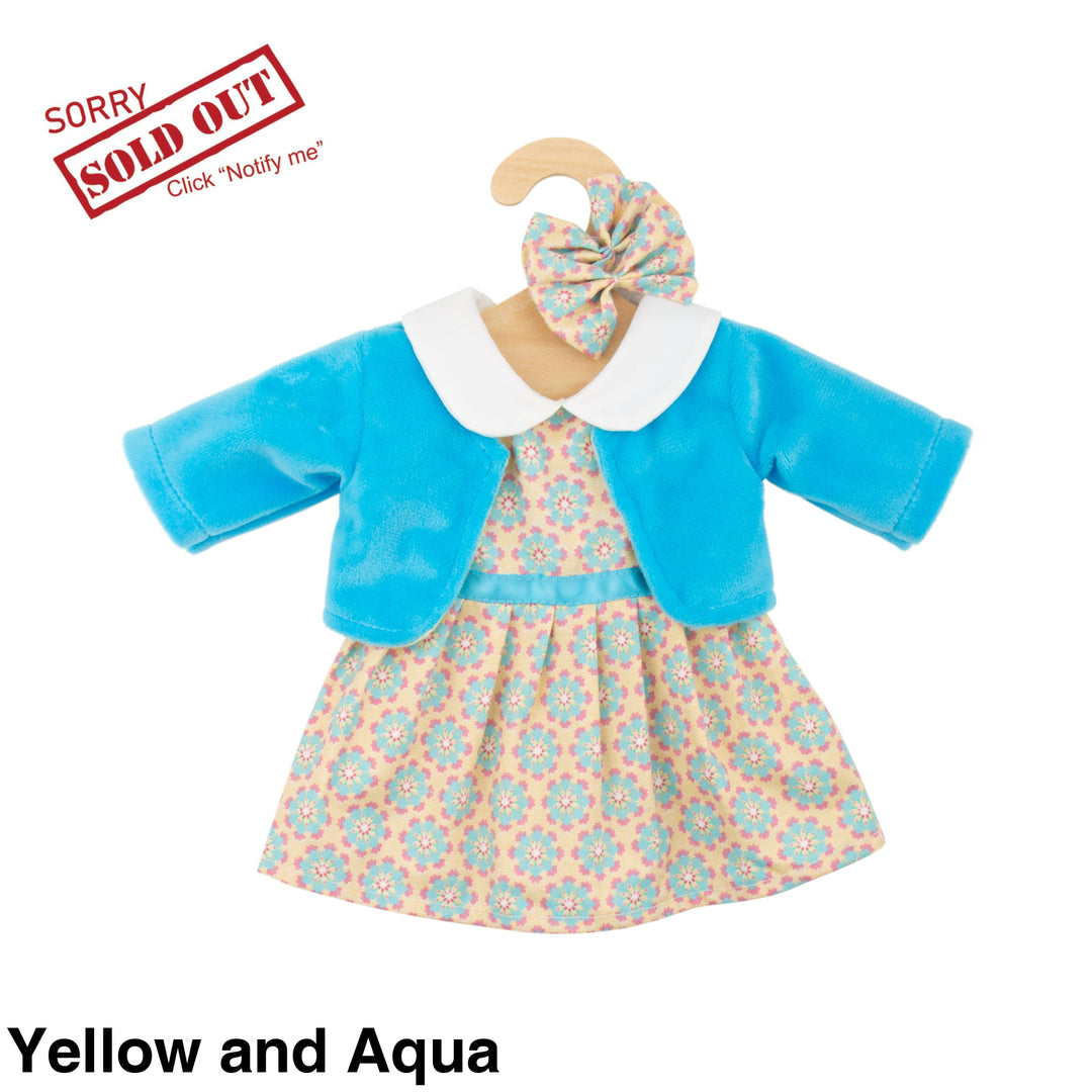Maplewood Hopscotch Dolls Clothes Yellow And Aqua