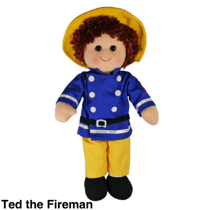 Maplewood Hopscotch Dolls Ted The Fireman