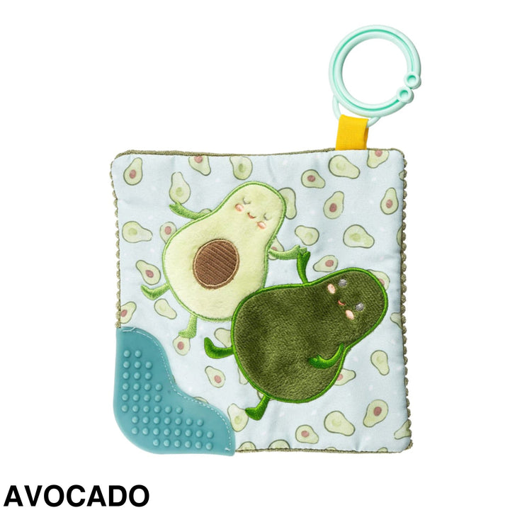 Mary Meyer Crinkle Me Teether Pram Toy Avocado