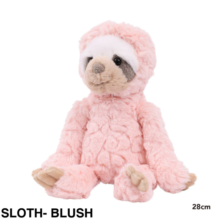 Mary Meyer Nursery Plush Sloth- Blush