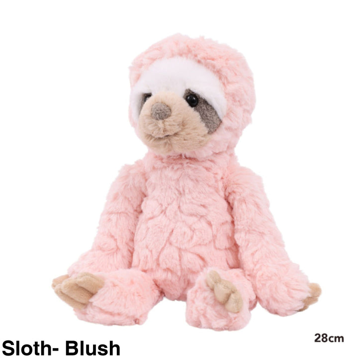 Mary Meyer Nursery Plush Sloth- Blush