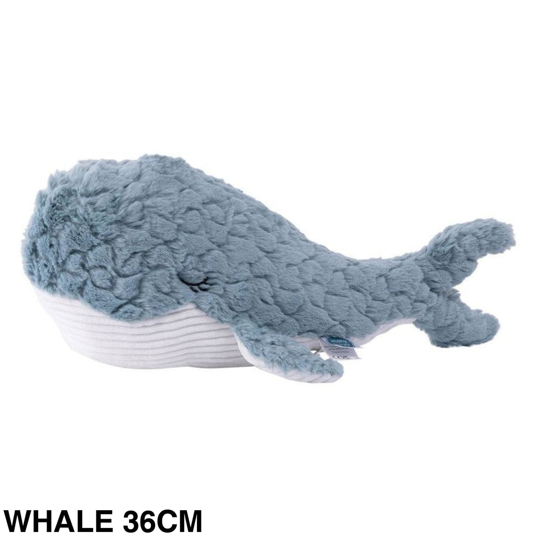 Mary Meyer Putty Animal Plush Assorted Whale 36Cm