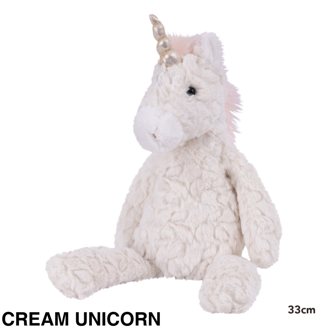 Mary Meyer Putty Animal Plush 30Cm Cream Unicorn
