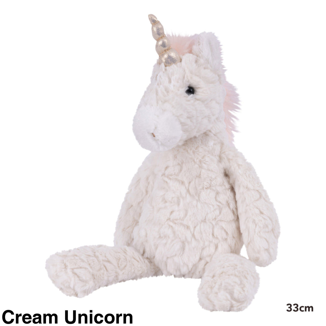 Mary Meyer Putty Animal Plush 30Cm Cream Unicorn