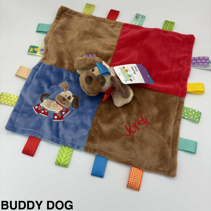 Mary Meyer Taggies Character Blanket Buddy Dog