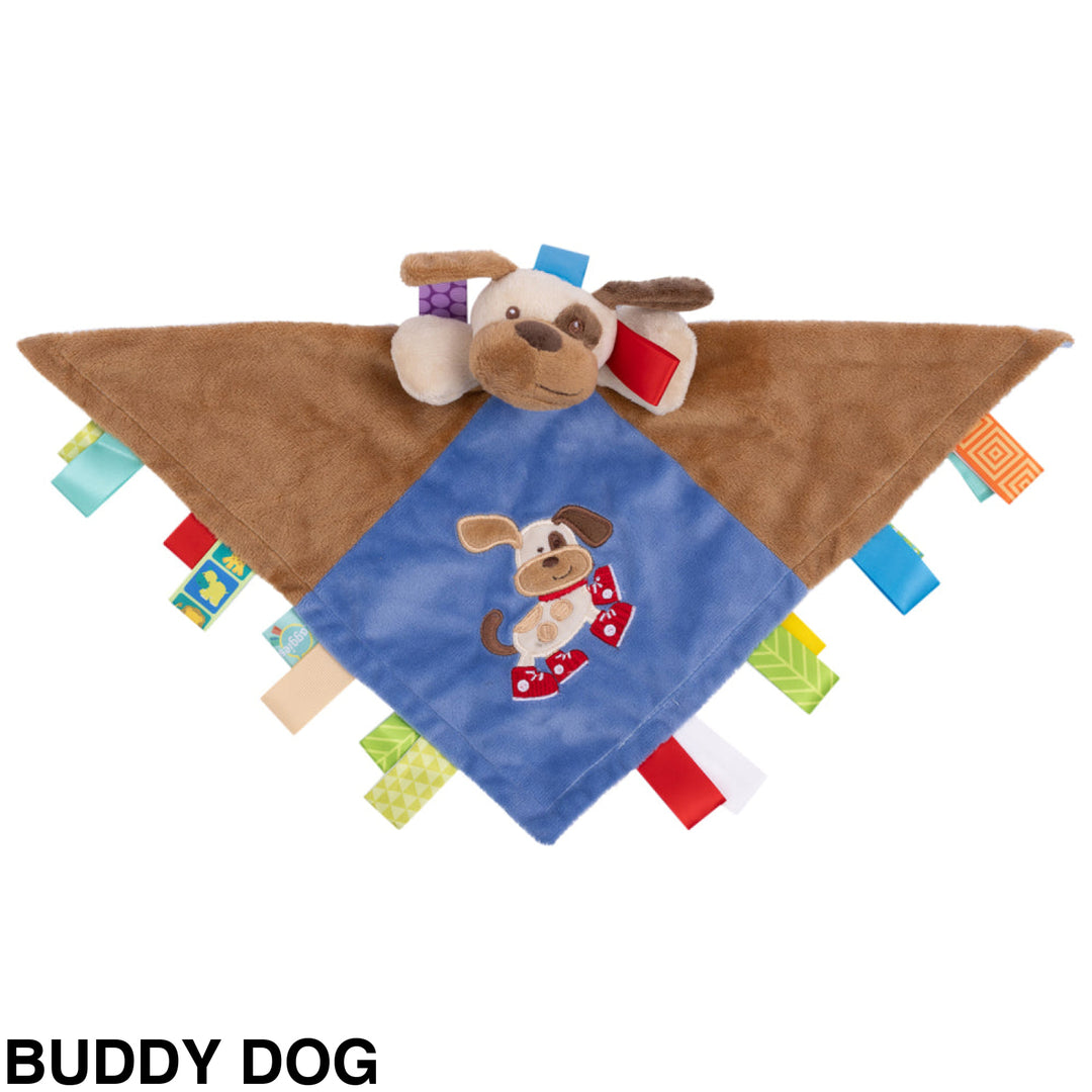 Mary Meyer Taggies Character Blanket Buddy Dog