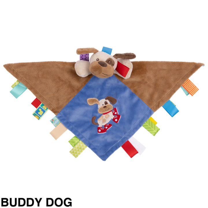 Mary Meyer Taggies Character Blanket Buddy Dog