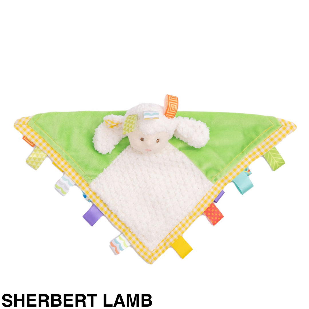 Mary Meyer Taggies Character Blanket Sherbert Lamb