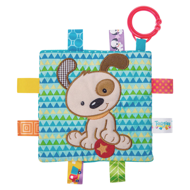 Mary Meyer Taggies Crinkle Me Pram Toy Buddy Dog