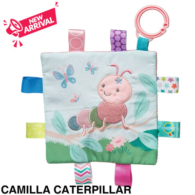 Mary Meyer Taggies Crinkle Me Pram Toy Camilla Caterpillar