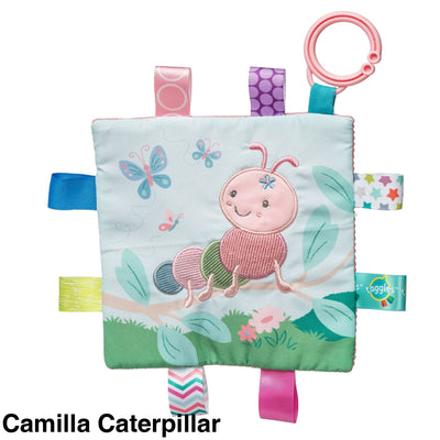 Mary Meyer Taggies Crinkle Me Pram Toy Camilla Caterpillar