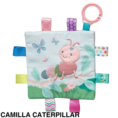 Mary Meyer Taggies Crinkle Me Pram Toy Camilla Caterpillar