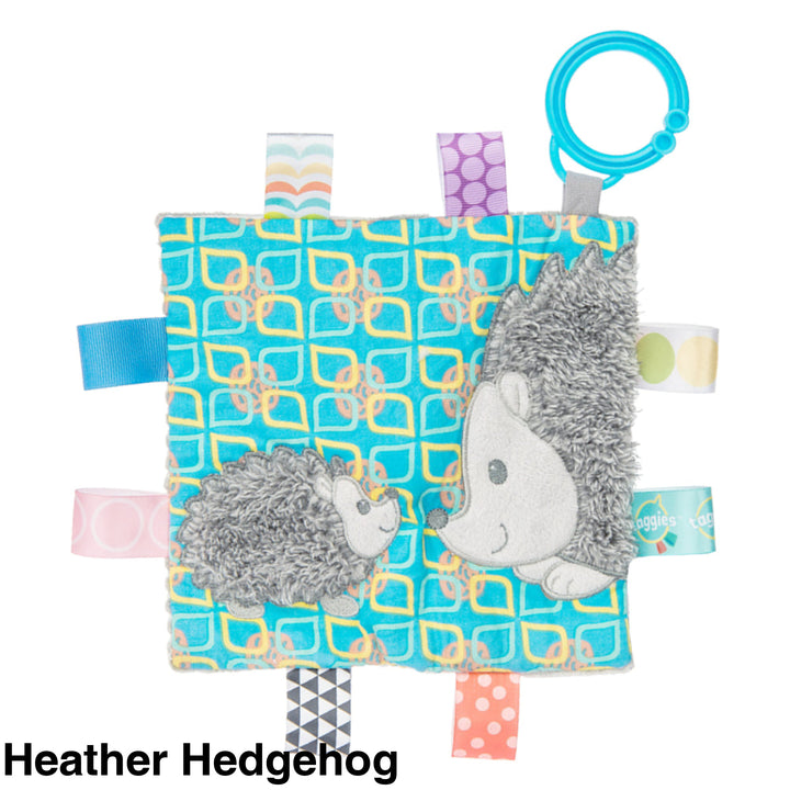 Mary Meyer Taggies Crinkle Me Pram Toy Heather Hedgehog