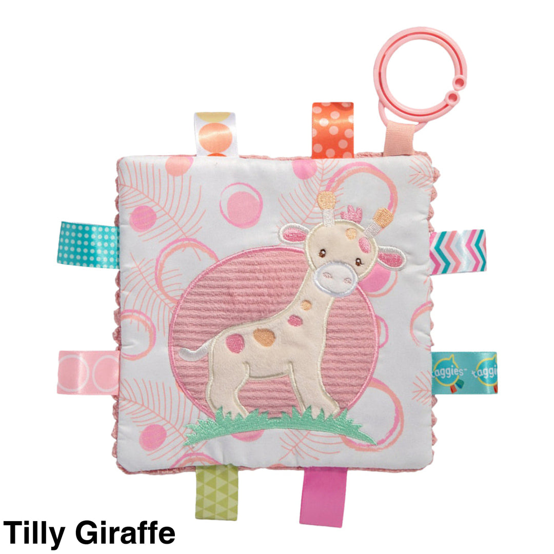 Mary Meyer Taggies Crinkle Me Pram Toy Tilly Giraffe