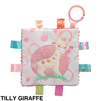 Mary Meyer Taggies Crinkle Me Pram Toy Tilly Giraffe
