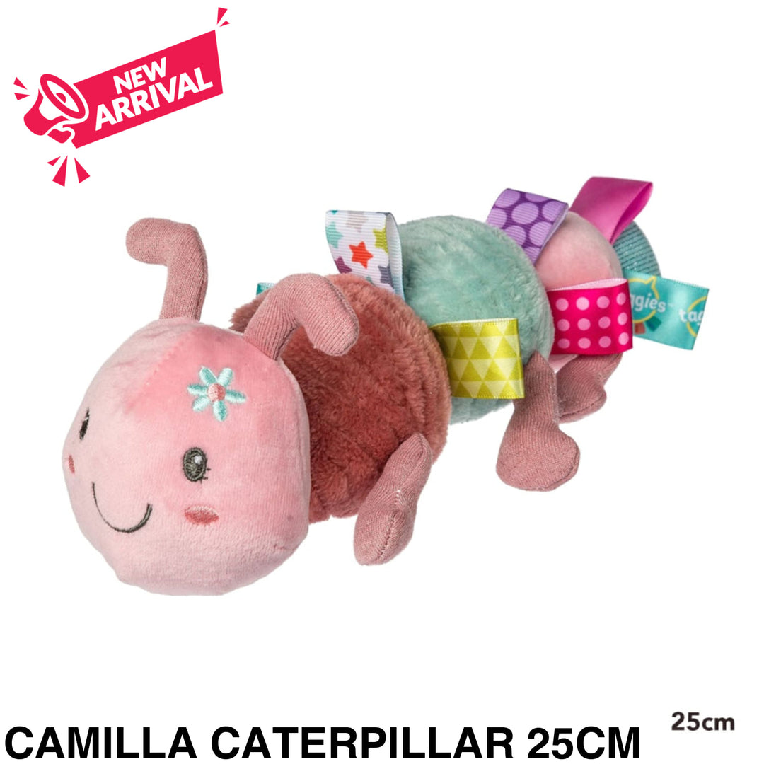 Mary Meyer Taggies Soft Toy 25-30cm Camilla Caterpillar 25cm