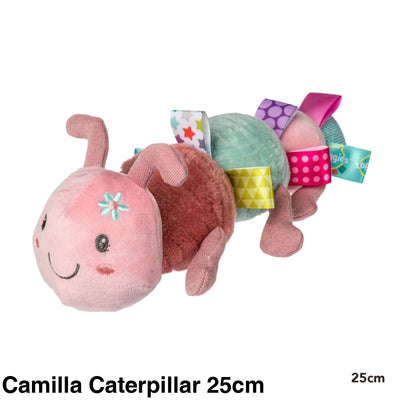 Mary Meyer Taggies Soft Toy 25-30cm Camilla Caterpillar 25cm