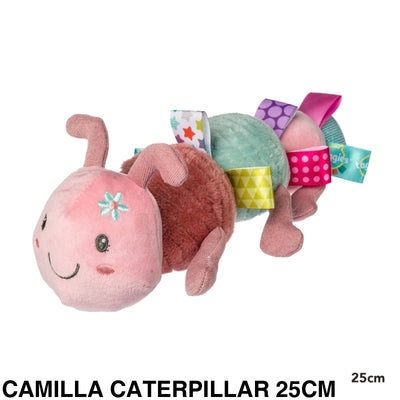 Mary Meyer Taggies Soft Toy 25-30cm Camilla Caterpillar 25cm