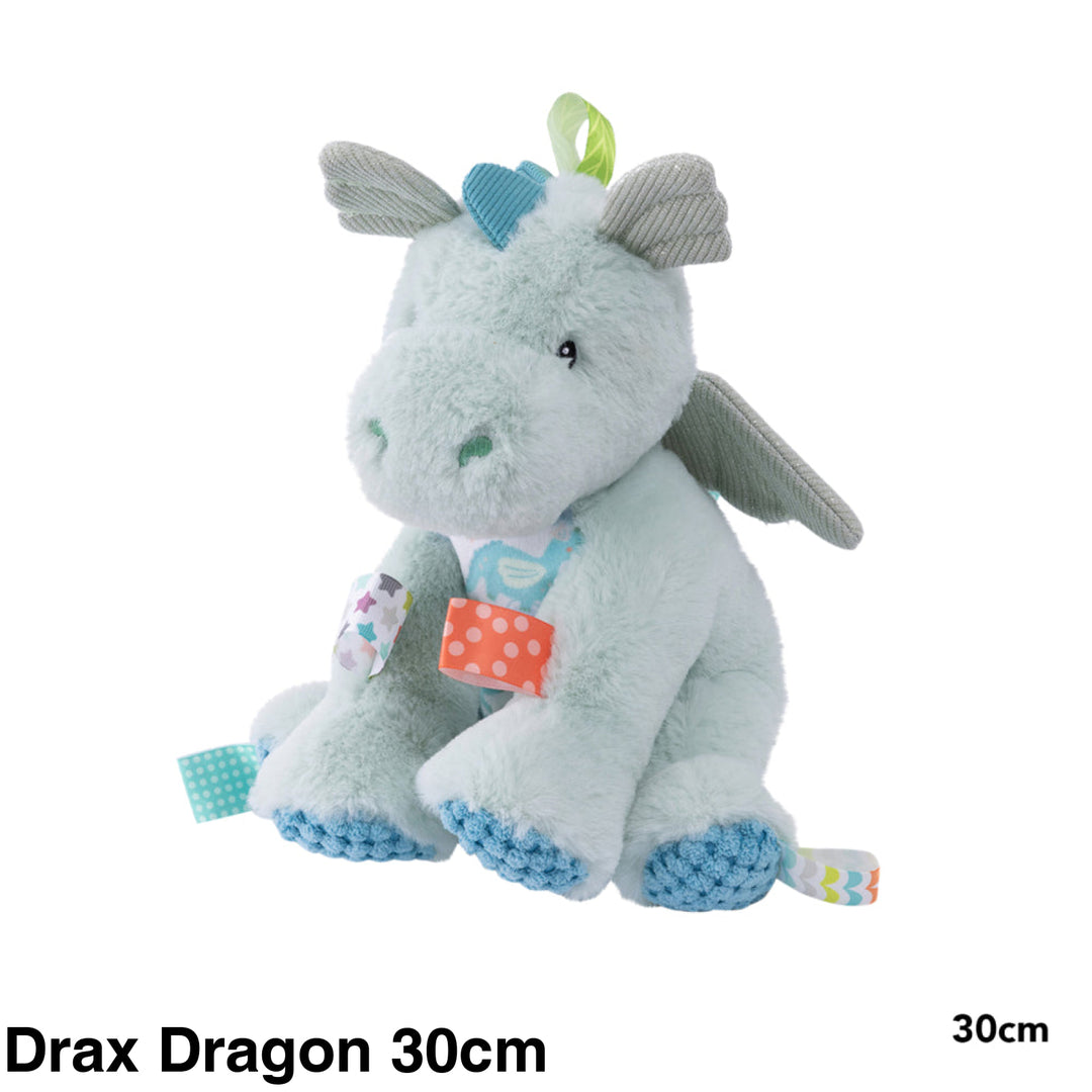 Mary Meyer Taggies Soft Toy 25-30cm Drax Dragon 30cm
