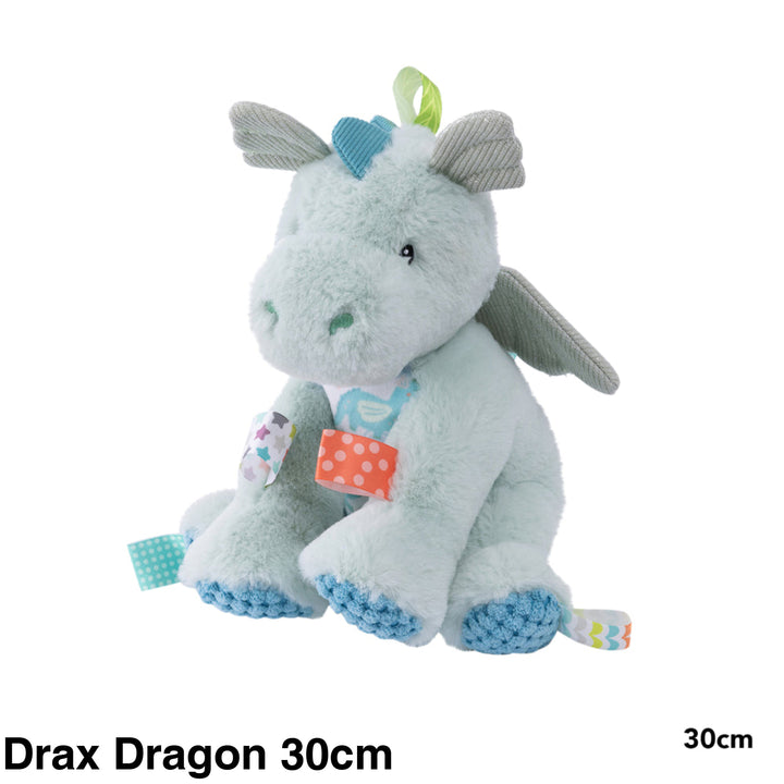 Mary Meyer Taggies Soft Toy 25-30cm Drax Dragon 30cm