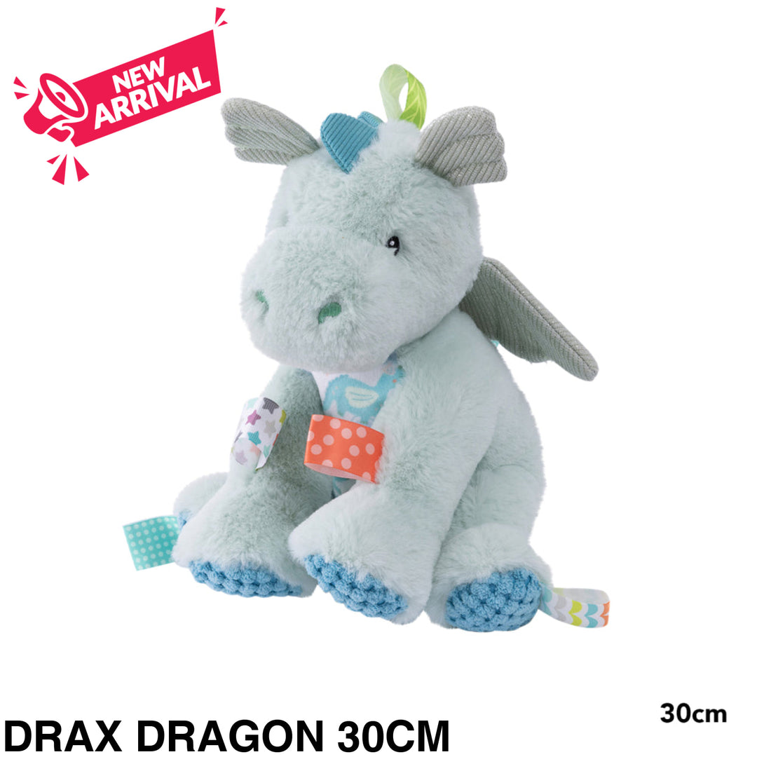 Mary Meyer Taggies Soft Toy 25-30cm Drax Dragon 30cm
