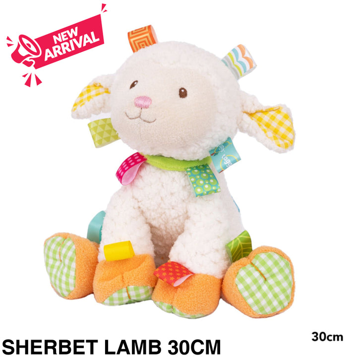 Mary Meyer Taggies Soft Toy 25-30cm Sherbet Lamb 30cm