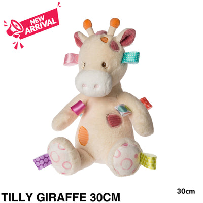 Mary Meyer Taggies Soft Toy 25-30cm Tilly Giraffe 30cm