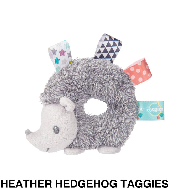 Mary Meyer Teether Rattle Heather Hedgehog Taggies