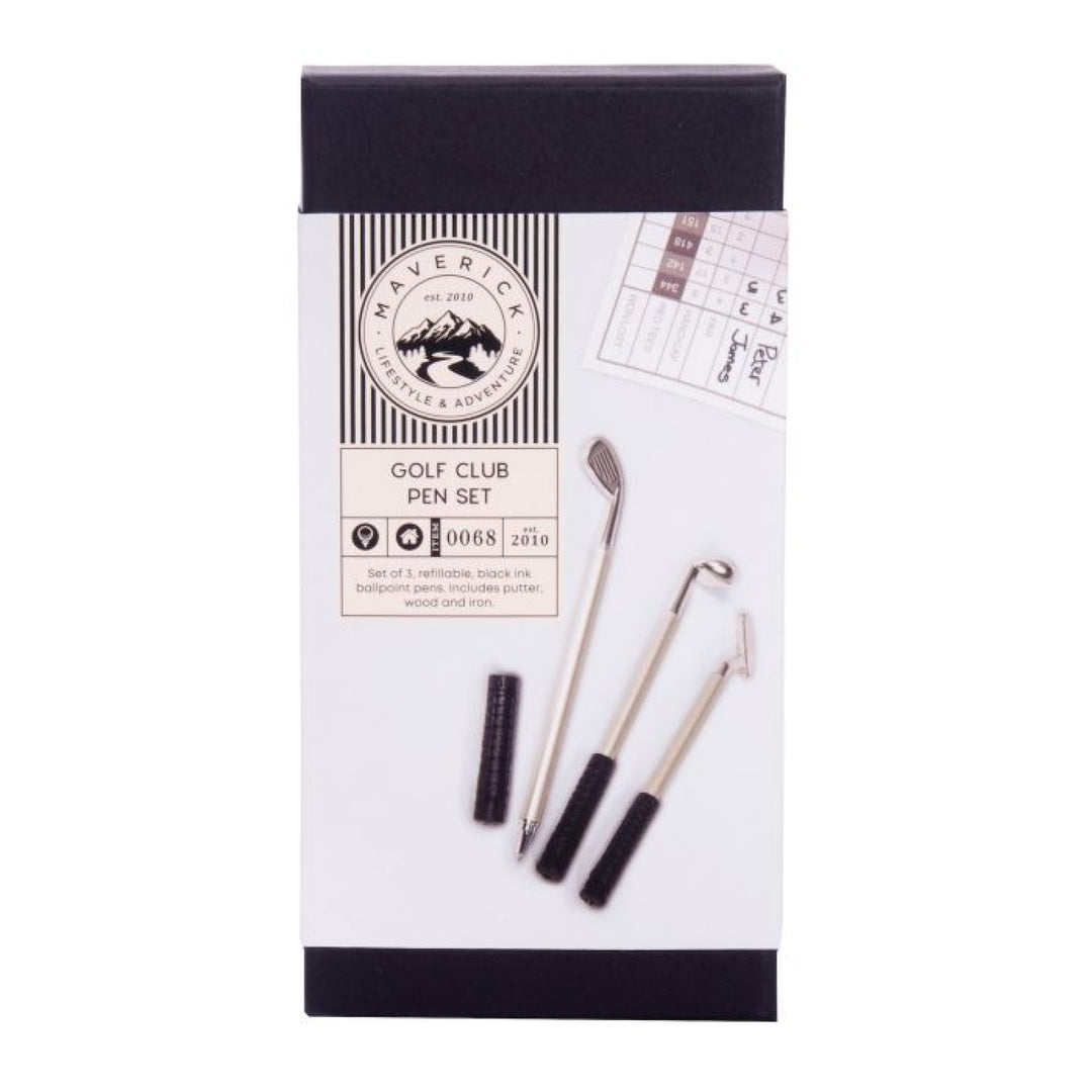 Maverick Golf Club Pen Set