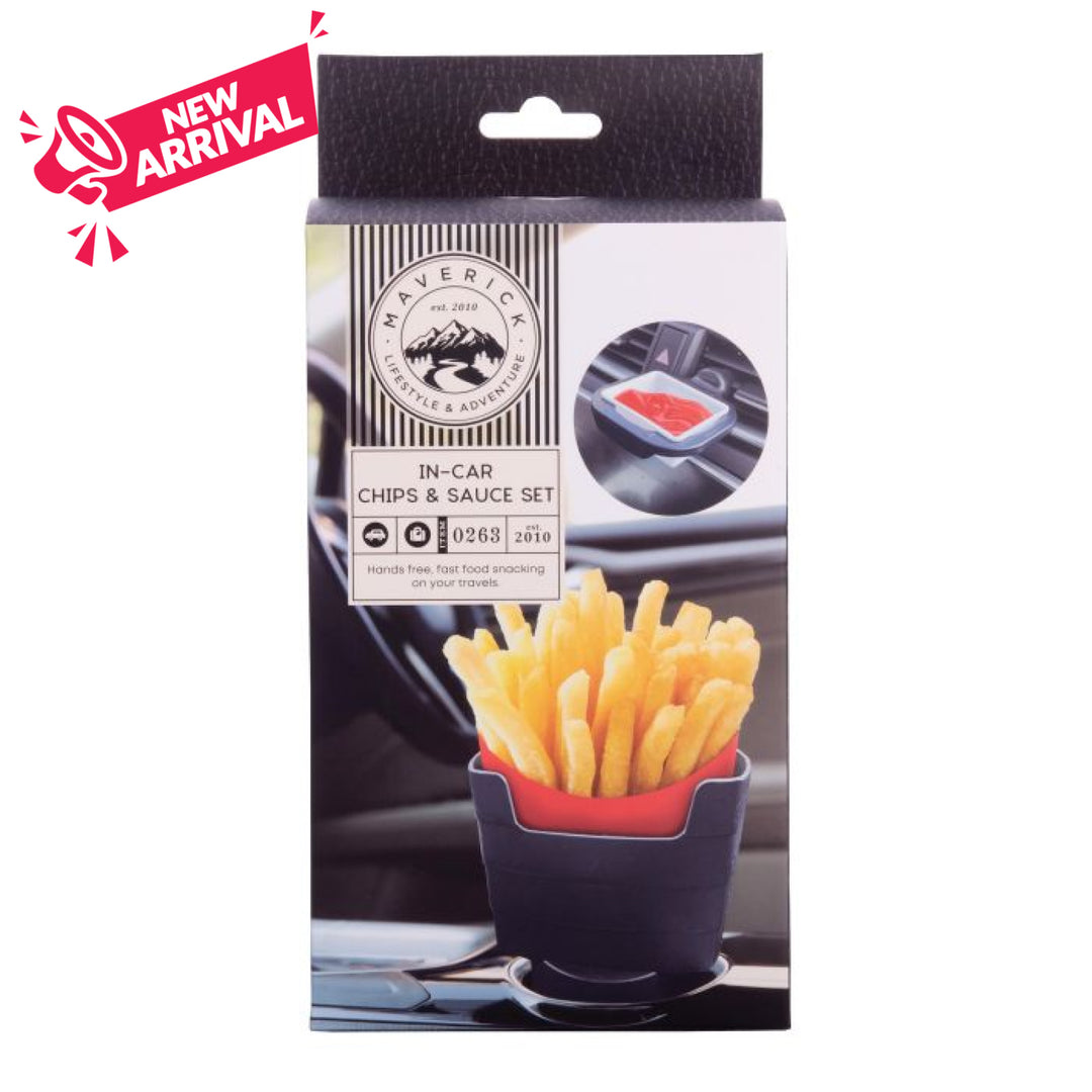 Maverick In Car Chips and Sauce Set