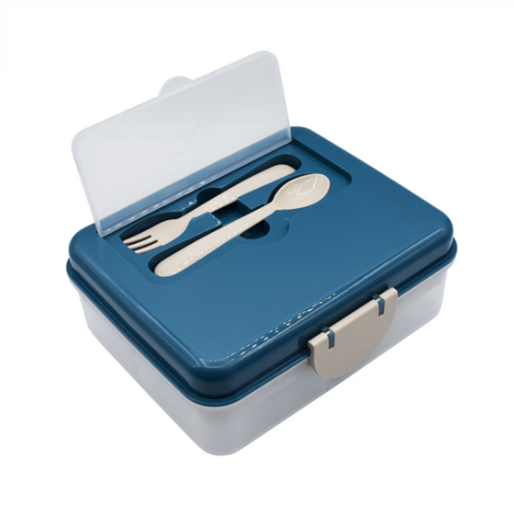 Melii Luxe 2 Tier Bento Box Blue