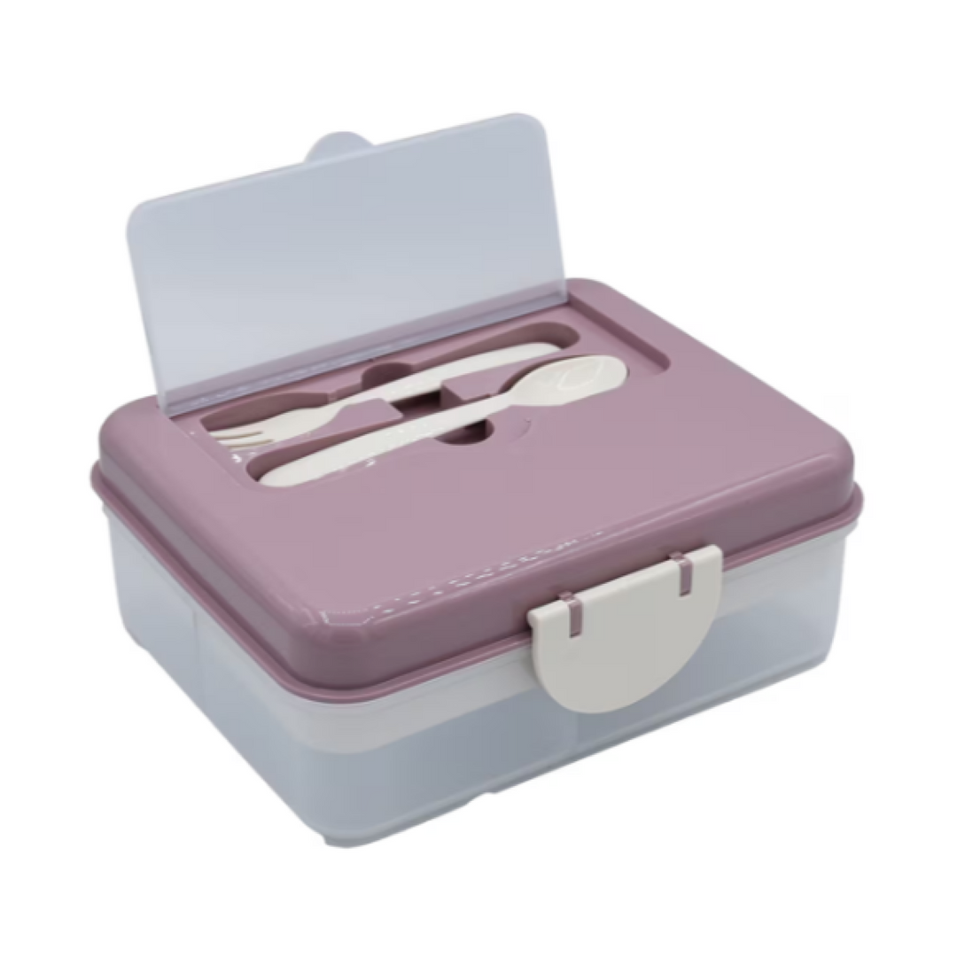 Melii Luxe 2 Tier Bento Box Pink
