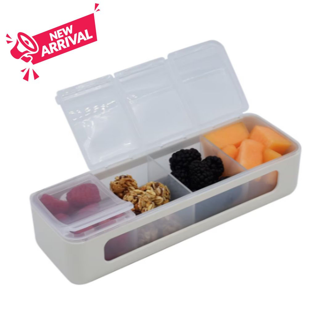 Melii Luxe 4 Compartment Snackle Box