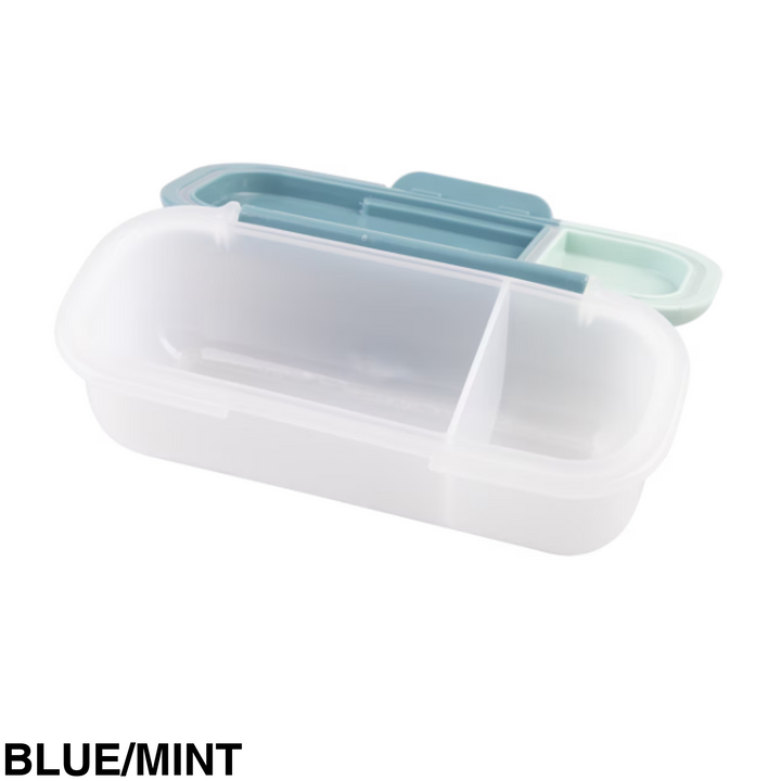 Melii Luxe Dip Container Blue/Mint