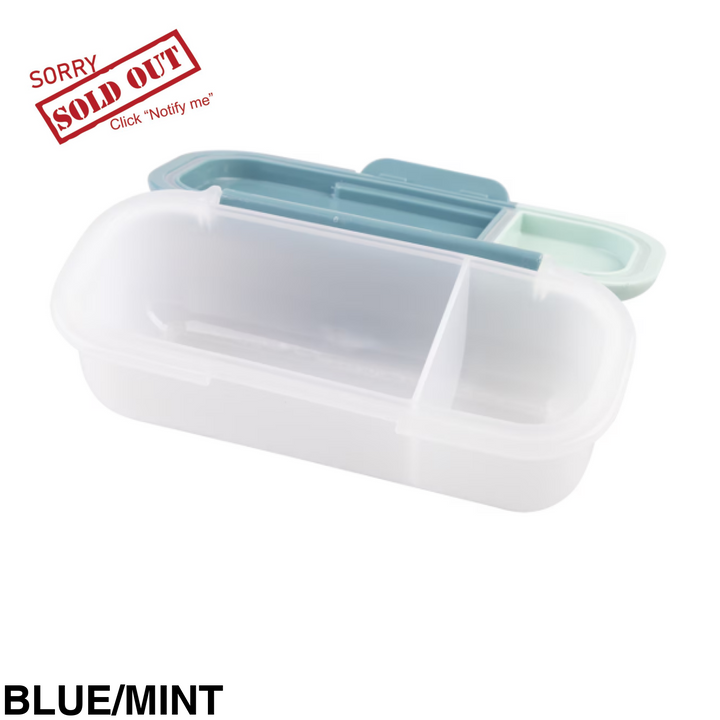 Melii Luxe Dip Container Blue/Mint