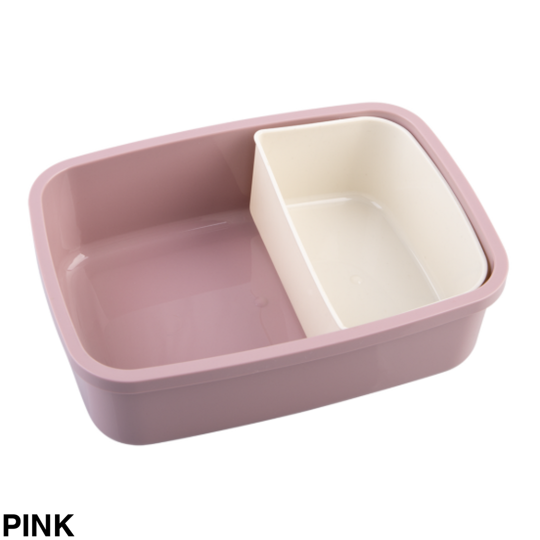 Melii Luxe Small Bento Box 880ml Pink