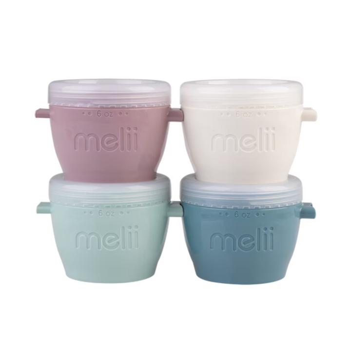 Melii Luxe Snap & Go Pods Set 4 (6Oz/180Ml)