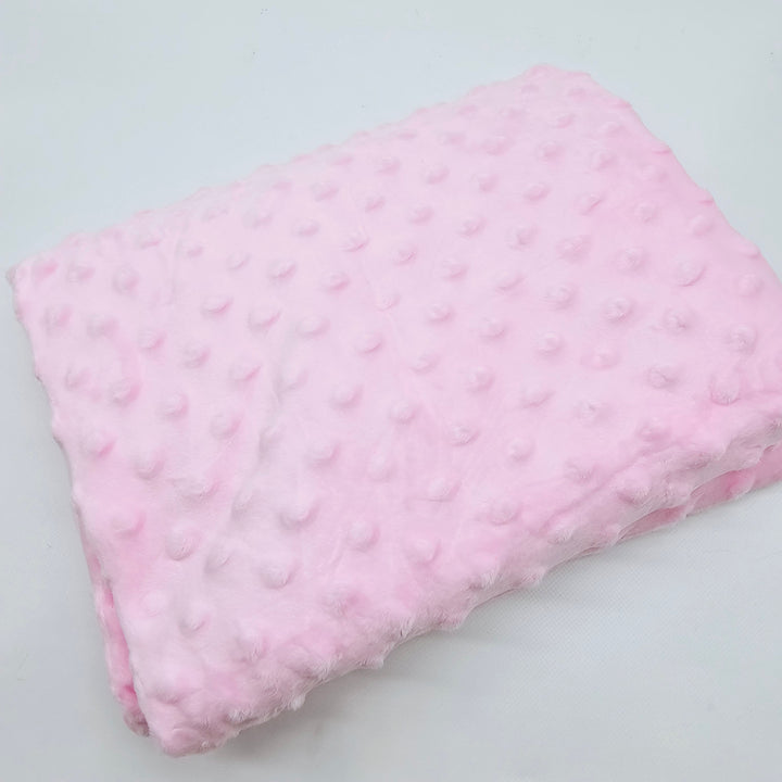 Minky Baby Blanket Pink
