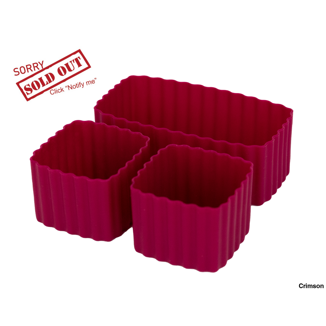 Montiico Bento Cups Mixed Crimson