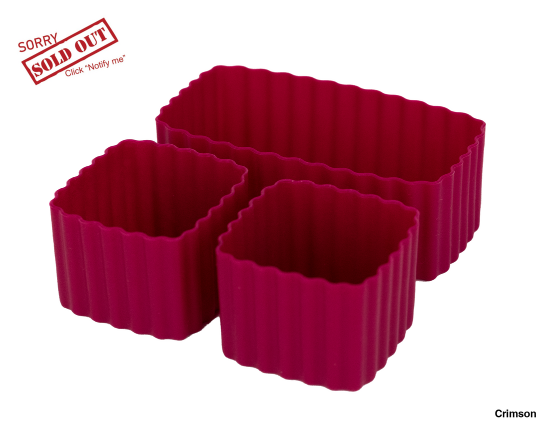 Montiico Bento Cups Mixed Crimson