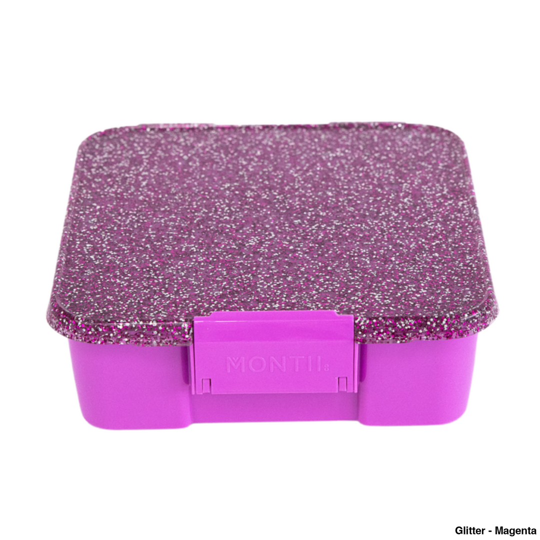 Montiico Bento Five Lunch Box Glitter - Magenta