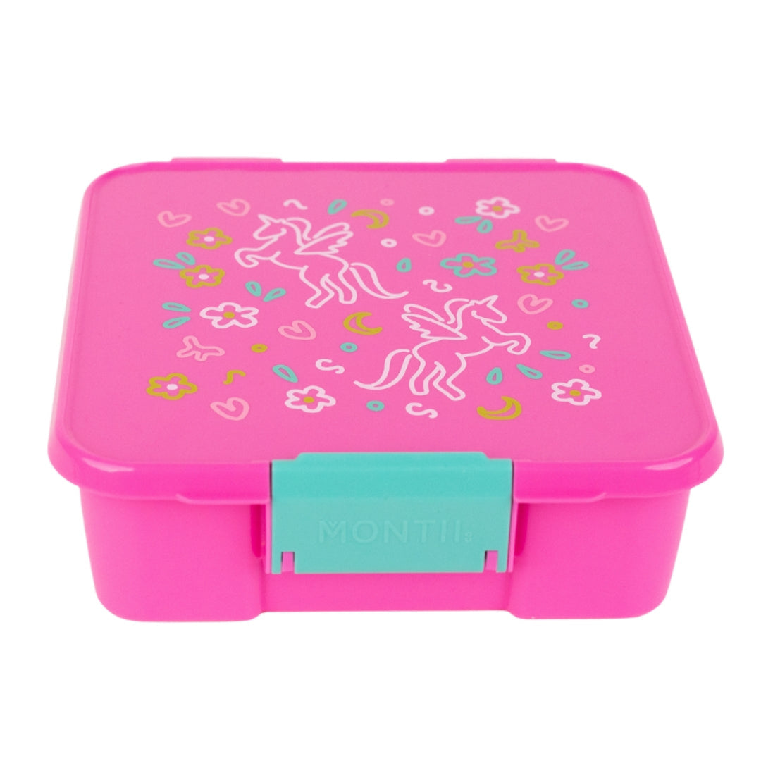 Montiico Bento Five Lunch Box Unicorn Magic