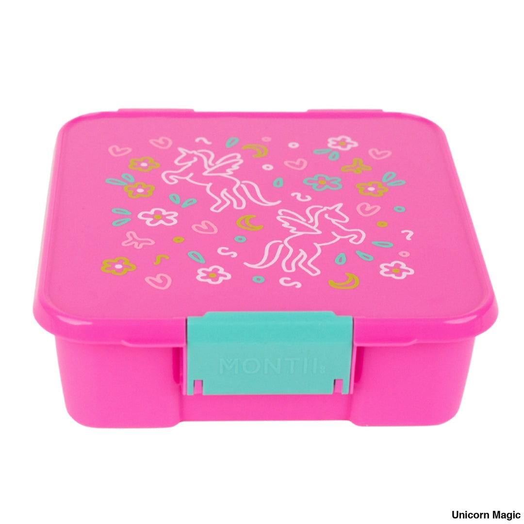 Montiico Bento Five Lunch Box Unicorn Magic