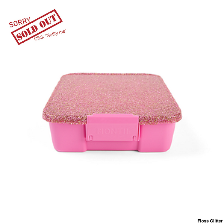 Montiico Bento Three Lunch Box Floss Glitter