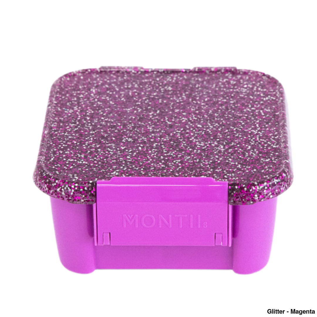 Montiico Bento Two Lunch Box Glitter - Magenta