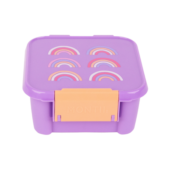 Montiico Bento Two Lunch Box Rainbow Roller