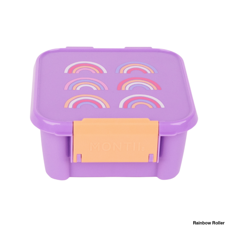 Montiico Bento Two Lunch Box Rainbow Roller