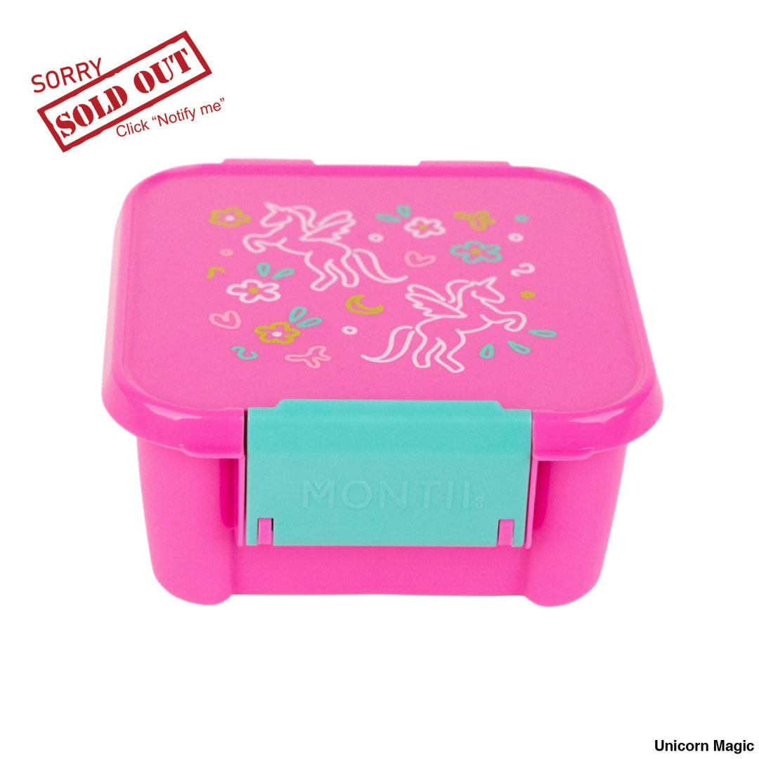 Montiico Bento Two Lunch Box Unicorn Magic