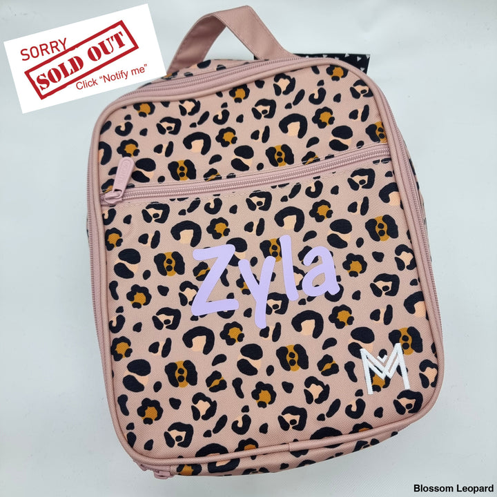 Montiico Insulated Lunch Bag Large Blossom Leopard
