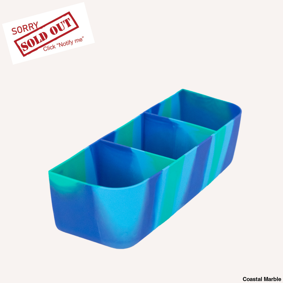 Montiico Feast Bento Tray Coastal Marble